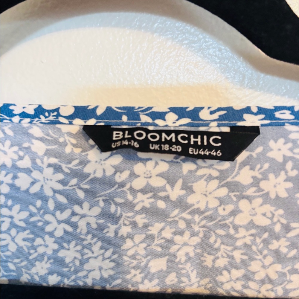 Bloomchic small floral print dress size 14-16 - Picture 5 of 5